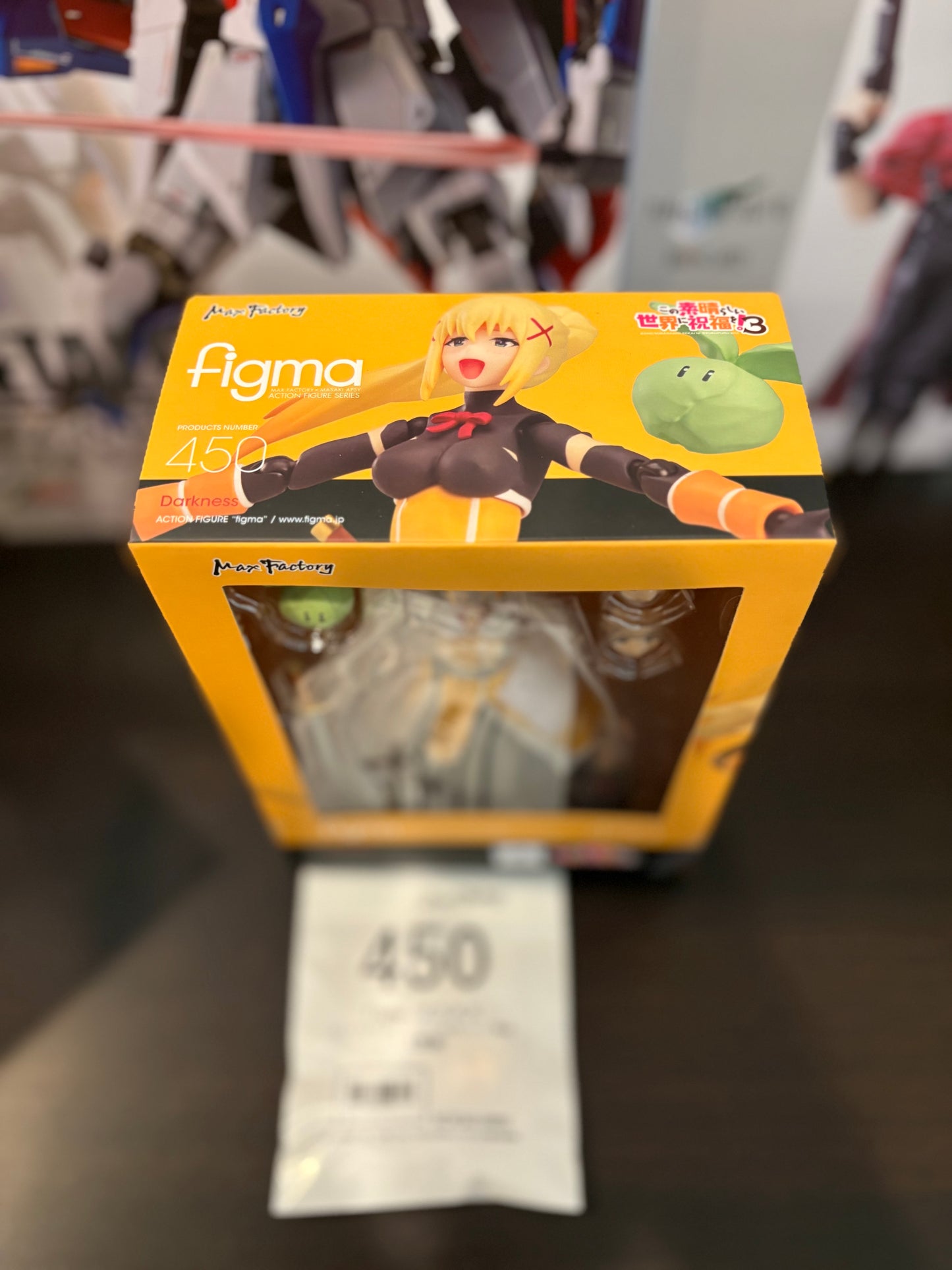 KonoSuba Figma No.450 Darkness with *Bonus faceplate* by Max Factory