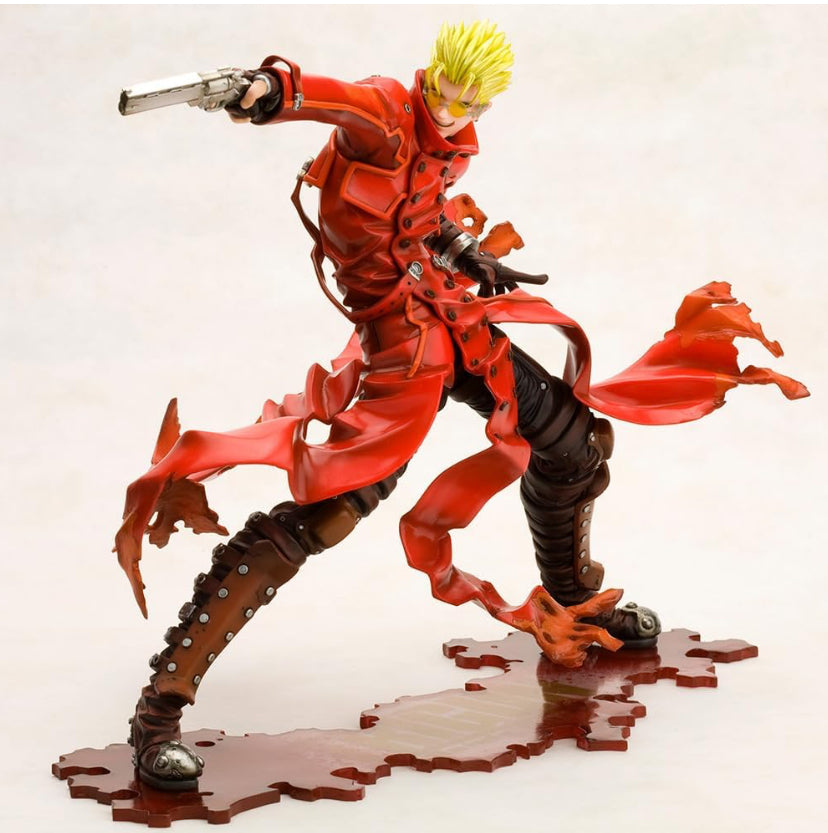 ARTFX J VASH THE STAMPEDE RENEWAL PACKAGE VER. TRIGUN BADLANDS RUMBLE 1/8 SCALE FIGURE