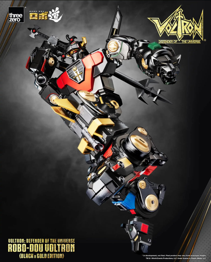 Voltron Black and Gold Edition by Threezero