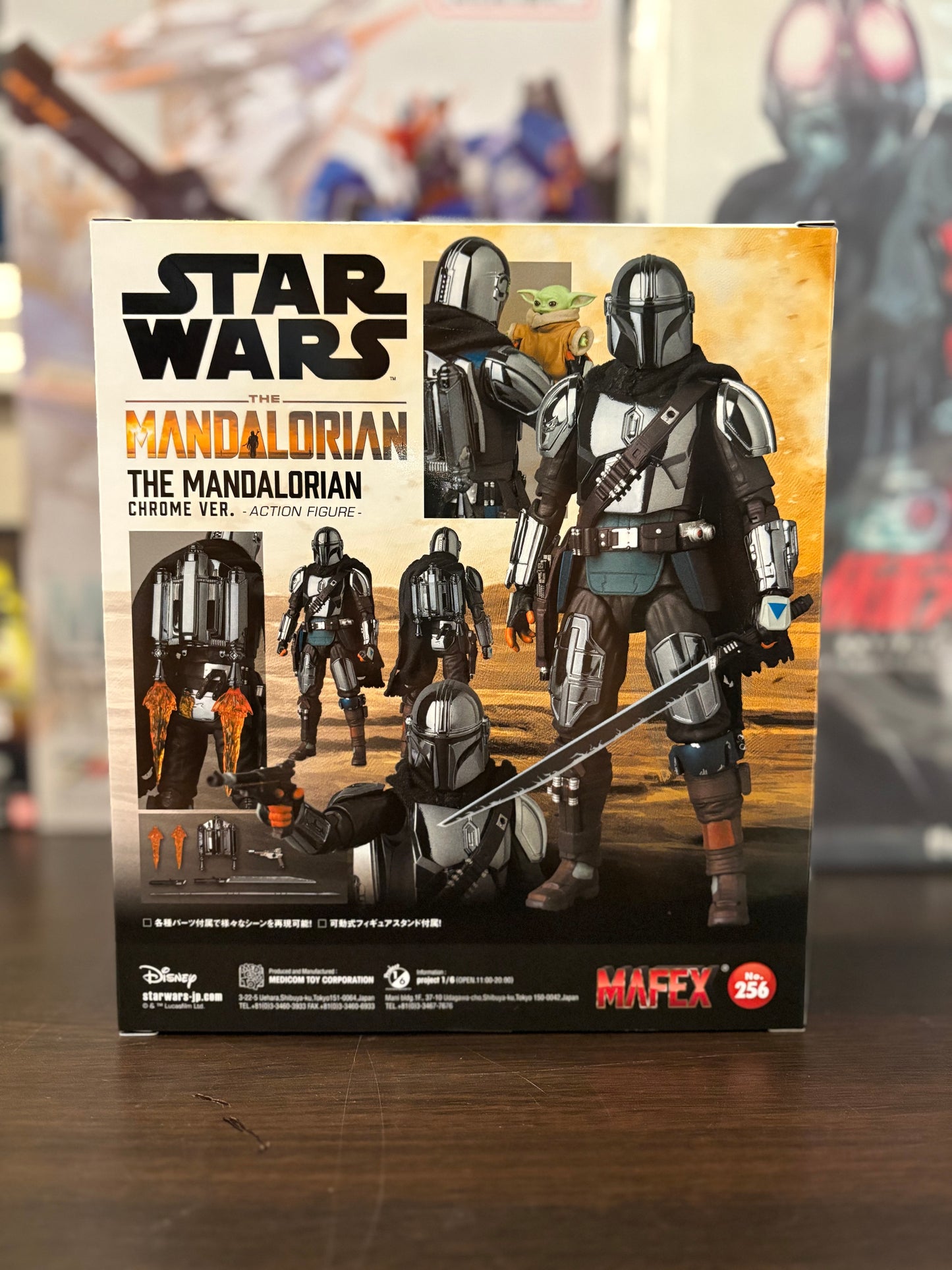 MAFEX No.256 THE MANDALORIAN CHROME Ver. STAR WARS on