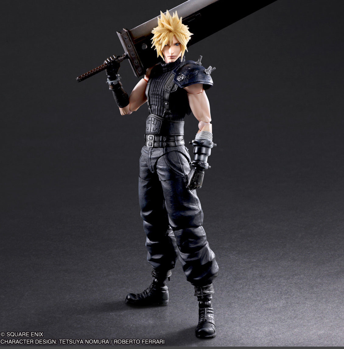 Final Fantasy VII Rebirth Cloud Strife Play Arts Kai Action Figure by Square Enix