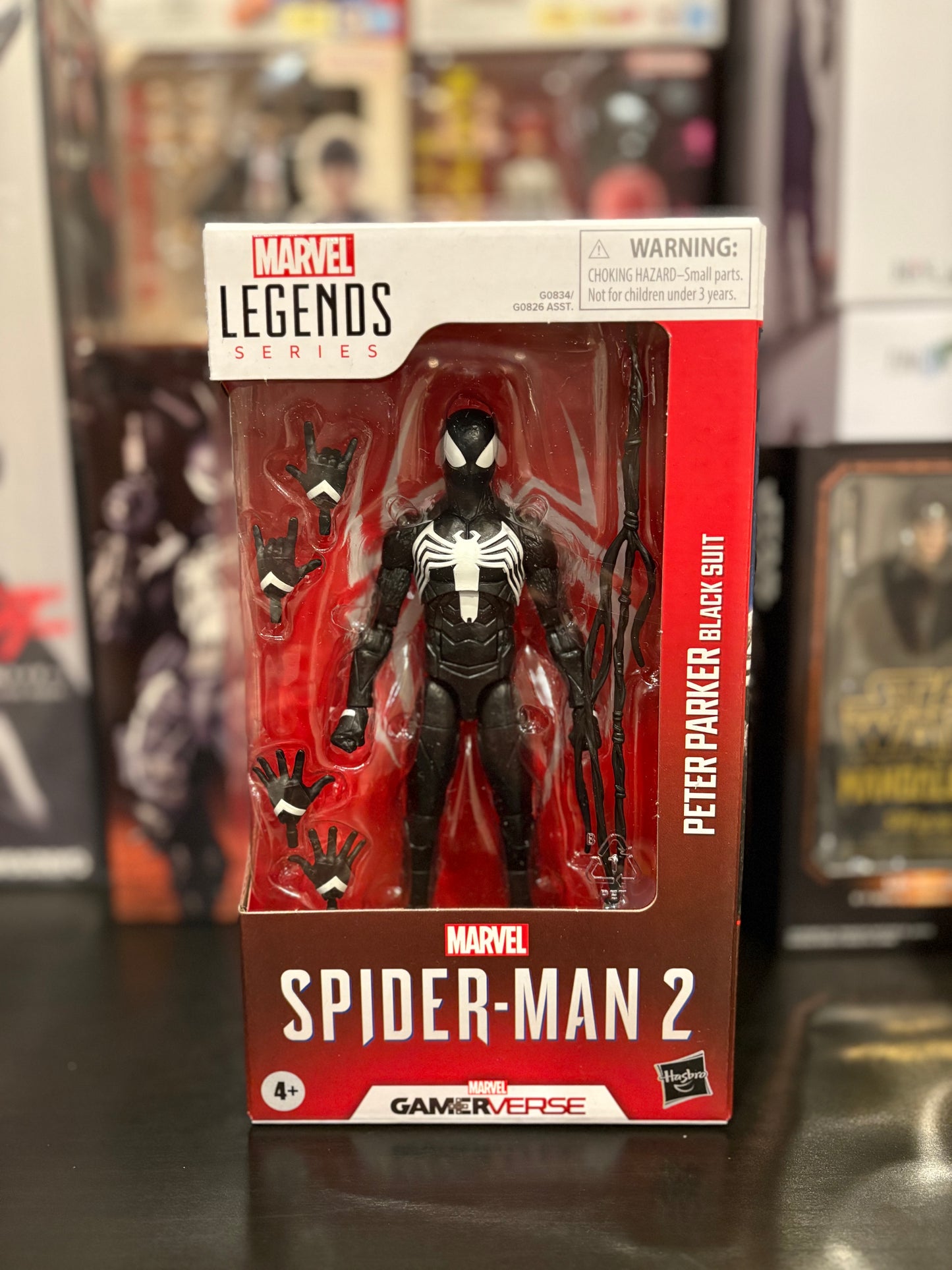 Marvel Legends Series Gamerverse Peter Parker Black Suit