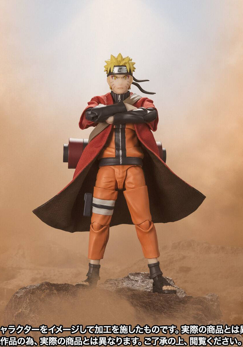S.H. FIGUARTS NARUTO UZUMAKI SAGE MODE -SAVIOR OF KONOHA-