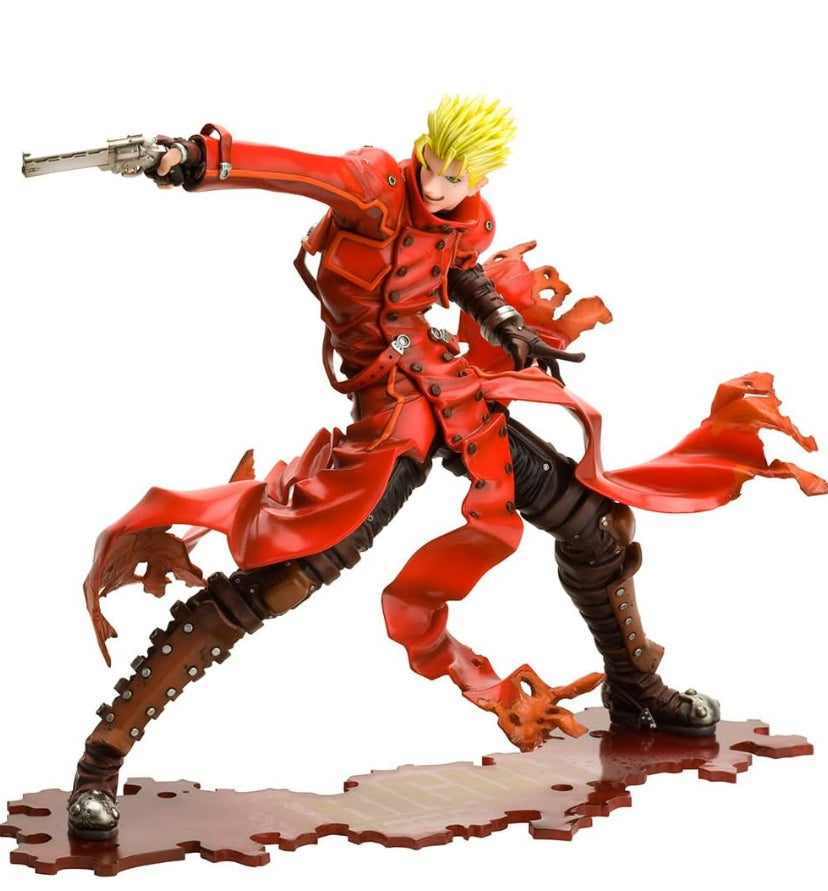 ARTFX J VASH THE STAMPEDE RENEWAL PACKAGE VER. TRIGUN BADLANDS RUMBLE 1/8 SCALE FIGURE