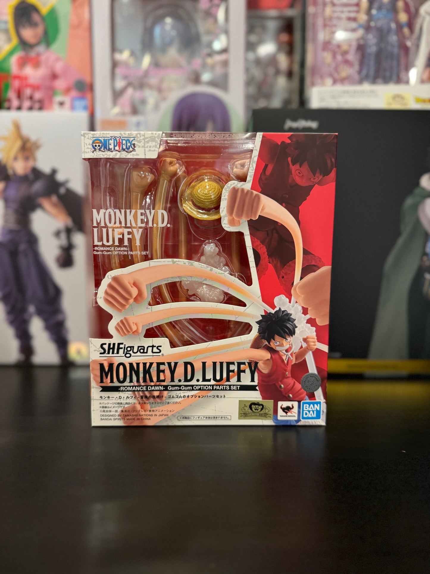 S.H.Figuarts Monkey D. Luffy -Dawn of Adventure- Gum-Gum Option Parts Set (figure not included)