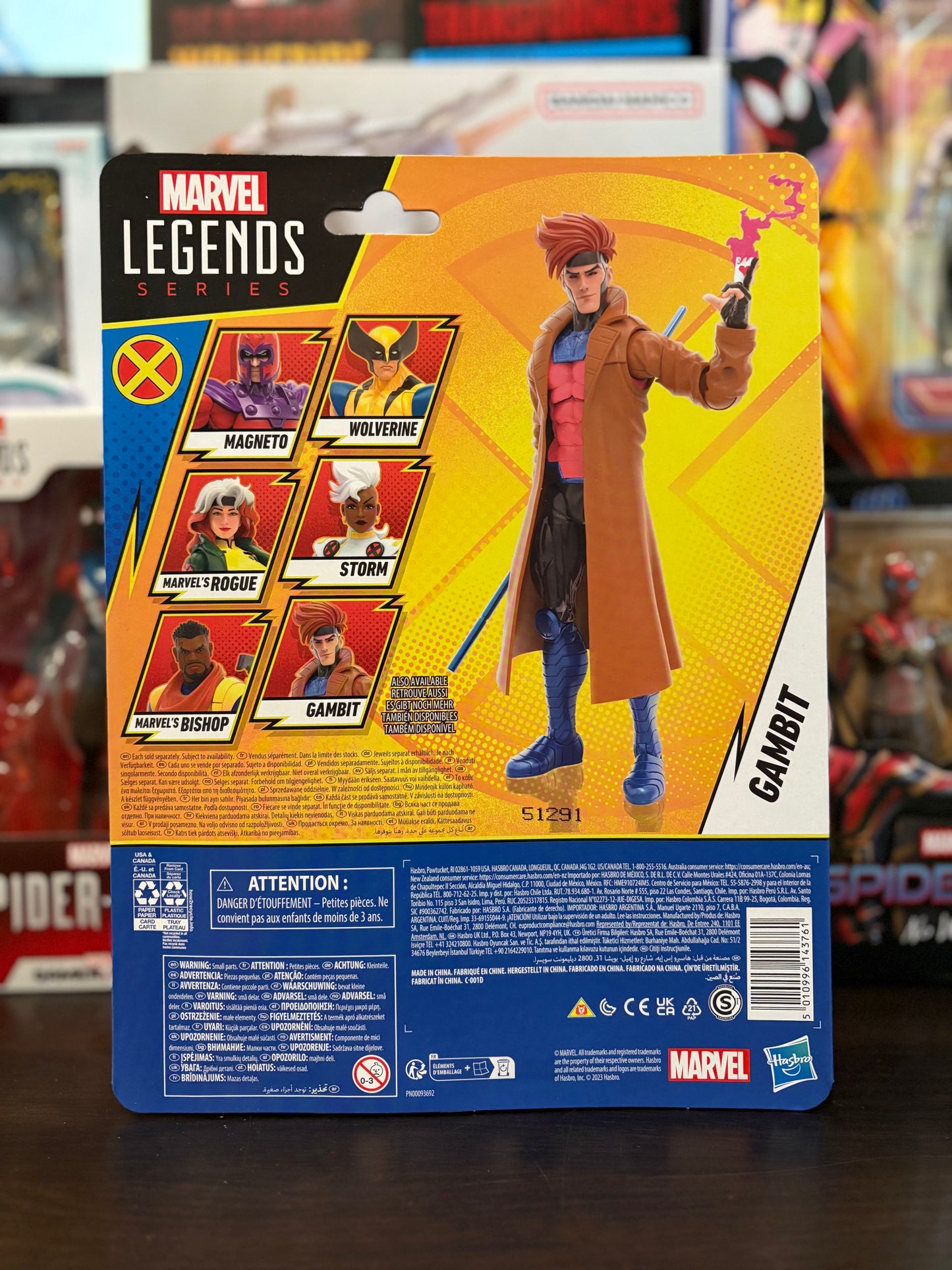 Marvel Legends Series Gambit X-men ‘97 by Hasbro