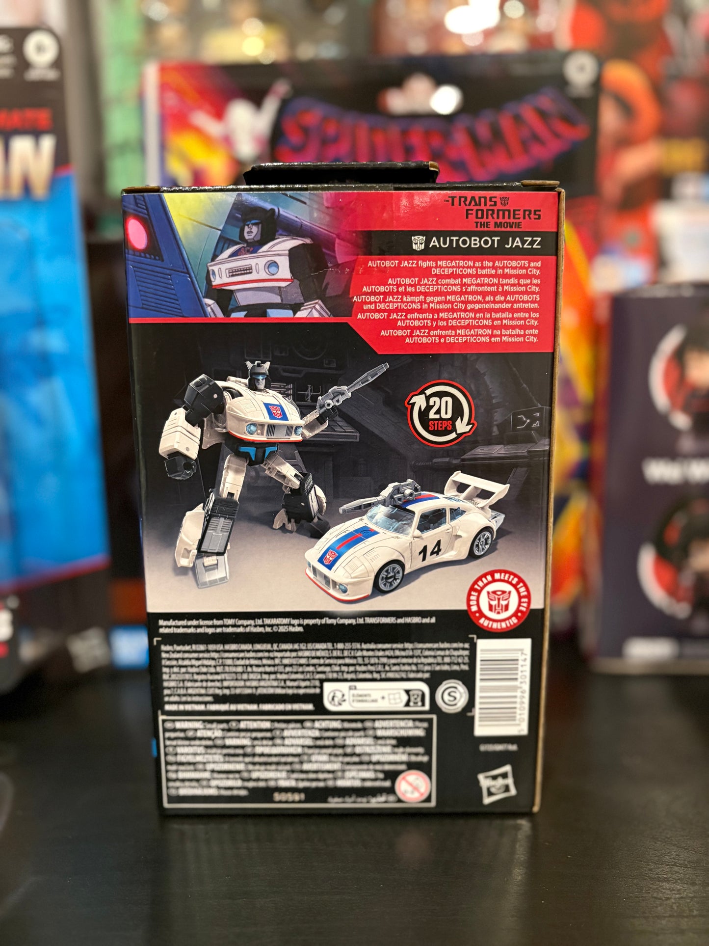 Transformers Studio Series Deluxe Class Transformers: The Movie Autobot Jazz by Hasbro