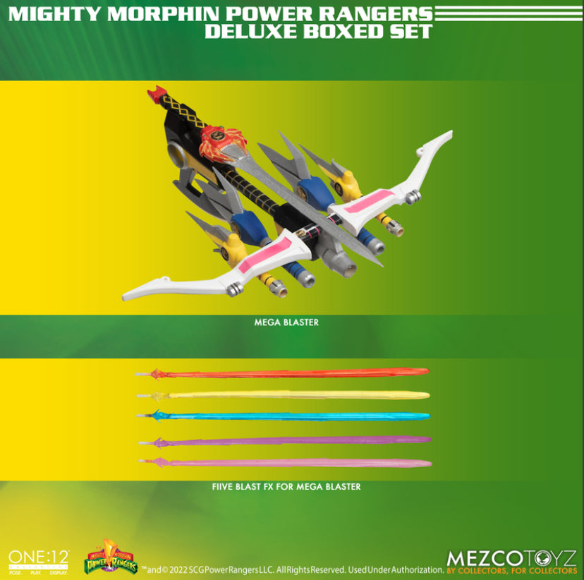 Mezco Toyz One:12 Collective Mighty Morphin' Power Rangers Deluxe Boxed Set