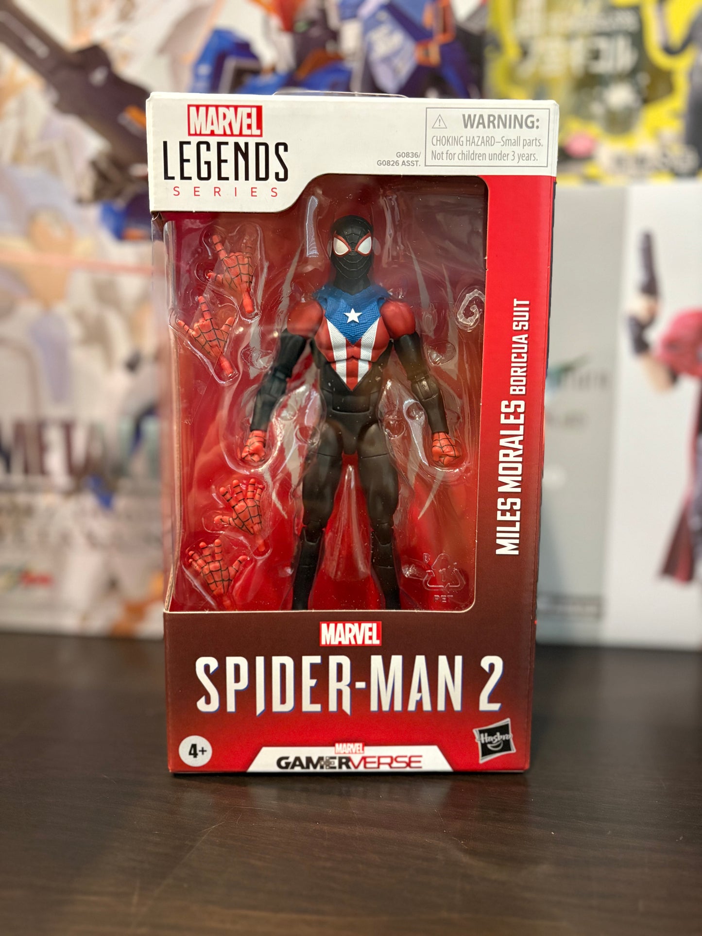 Spider-Man 2 Marvel Legends Gamerverse Miles Morales Boricua Suit by Hasbro