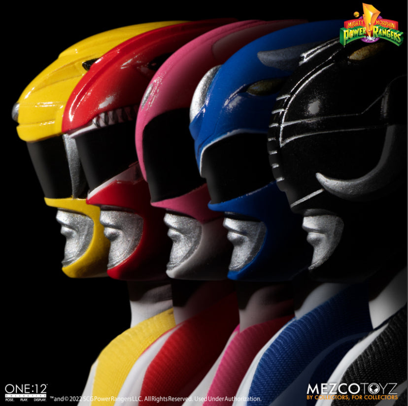 Mezco Toyz One:12 Collective Mighty Morphin' Power Rangers Deluxe Boxed Set
