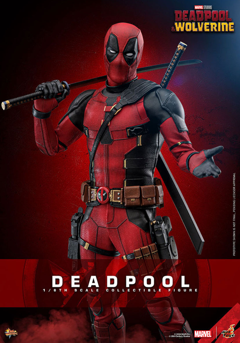 Hot toys Deadpool (Deadpool & Wolverine) 1/6 scale STANDARD ver.