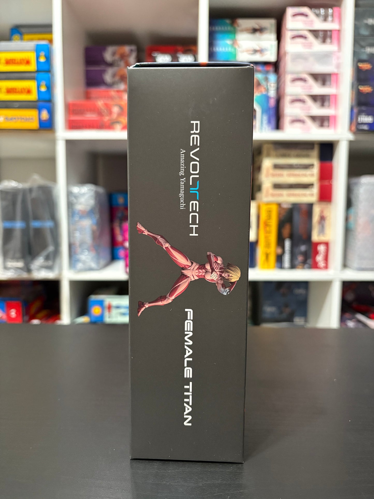 Revoltech Amazing Yamaguchi Attack on Titan Female Titan by Kaiyodo