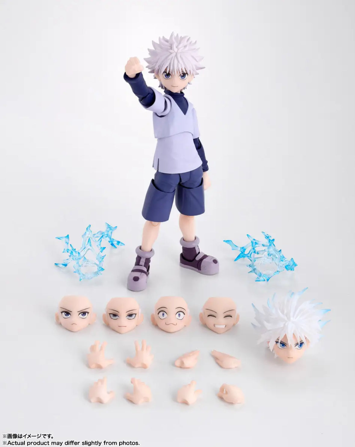 S.H.Figuarts Killua Hunter x Hunter Action Figure Tamashii Nations Bandai