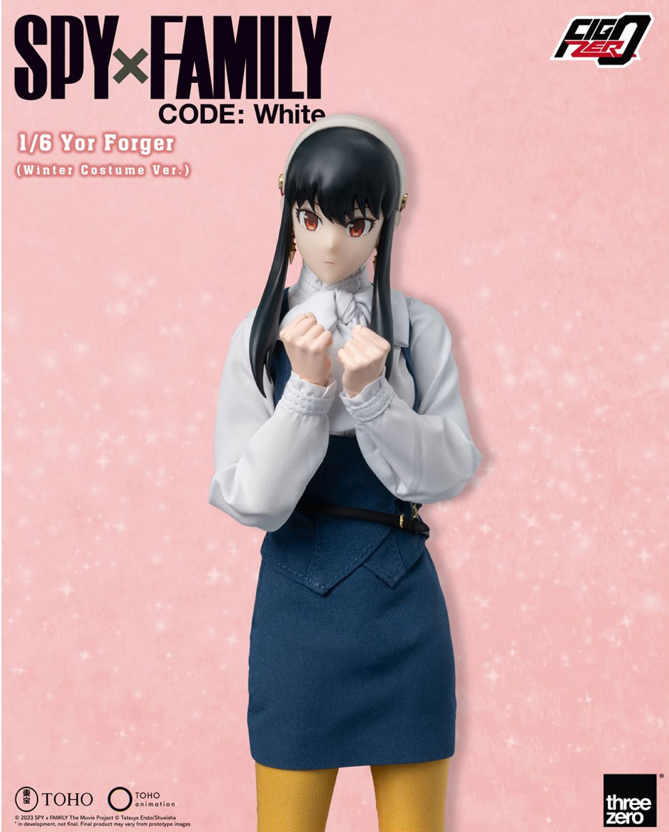 Spy x Family Code: White Yor Forger Winter Costume Version 1:6 Scale FigZero by
Threezero