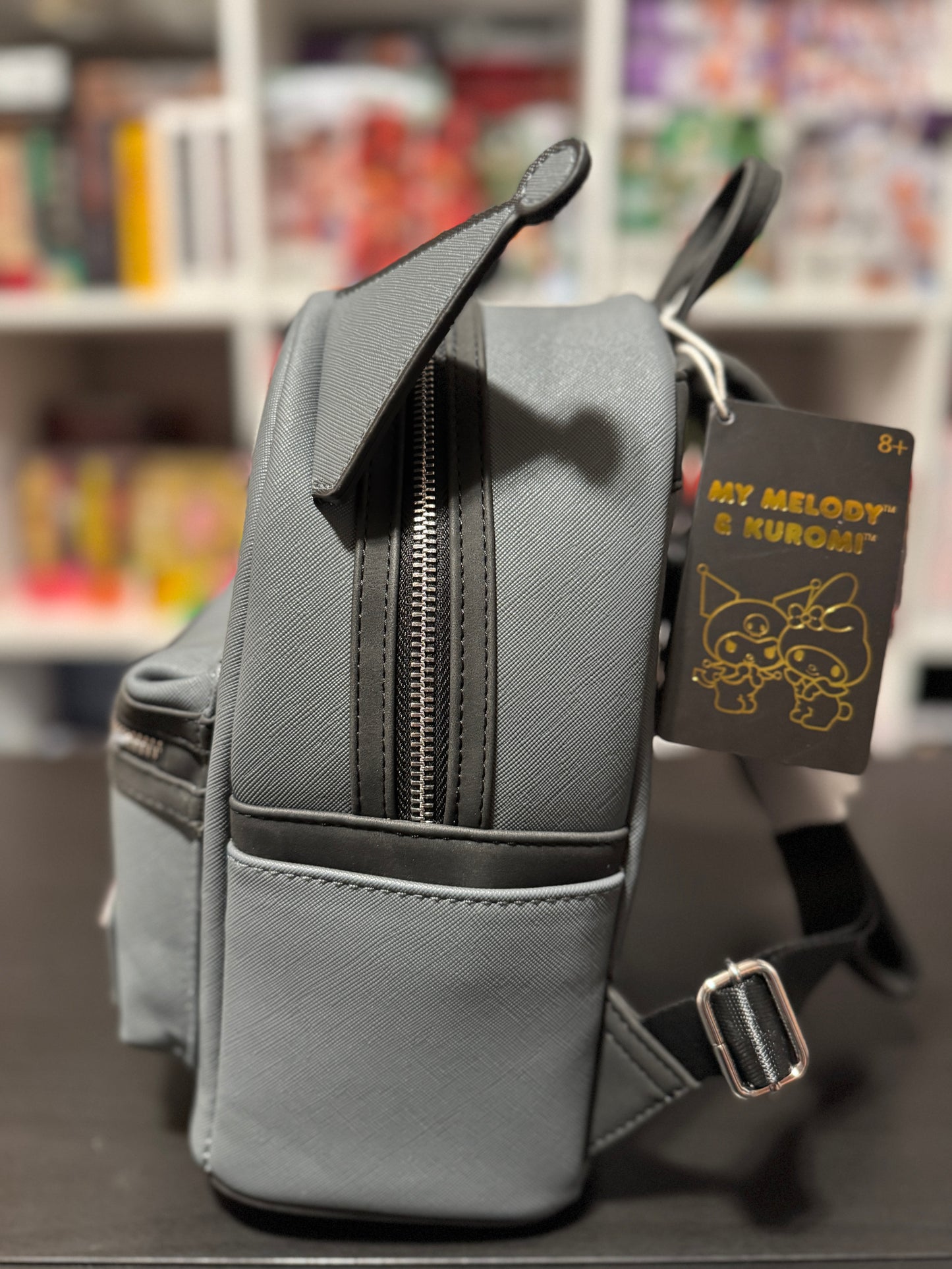 Kuromi and Melody Best Friends Forever Mini-Backpack with Coin Purse by Loungefly