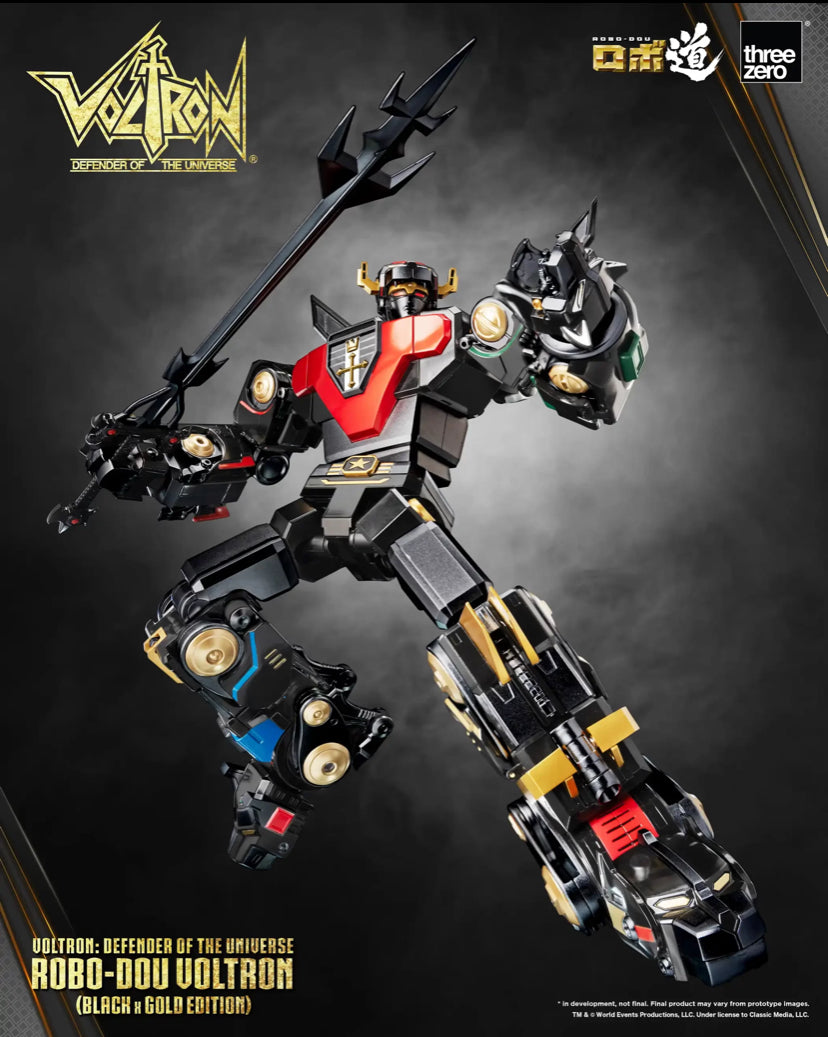 Voltron Black and Gold Edition by Threezero