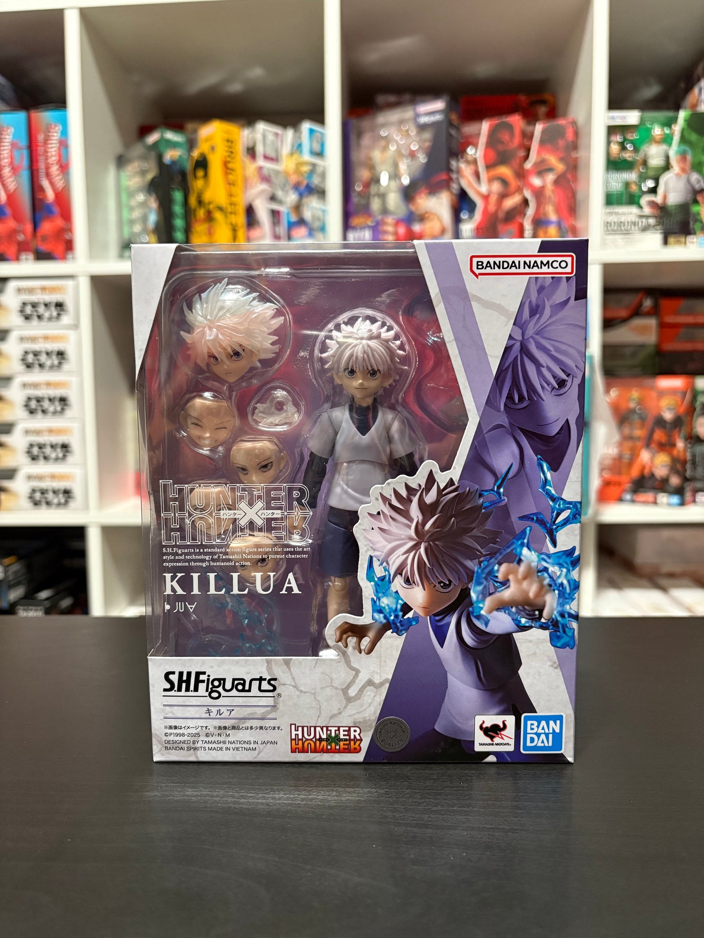 S.H.Figuarts Killua Hunter x Hunter Action Figure Tamashii Nations Bandai