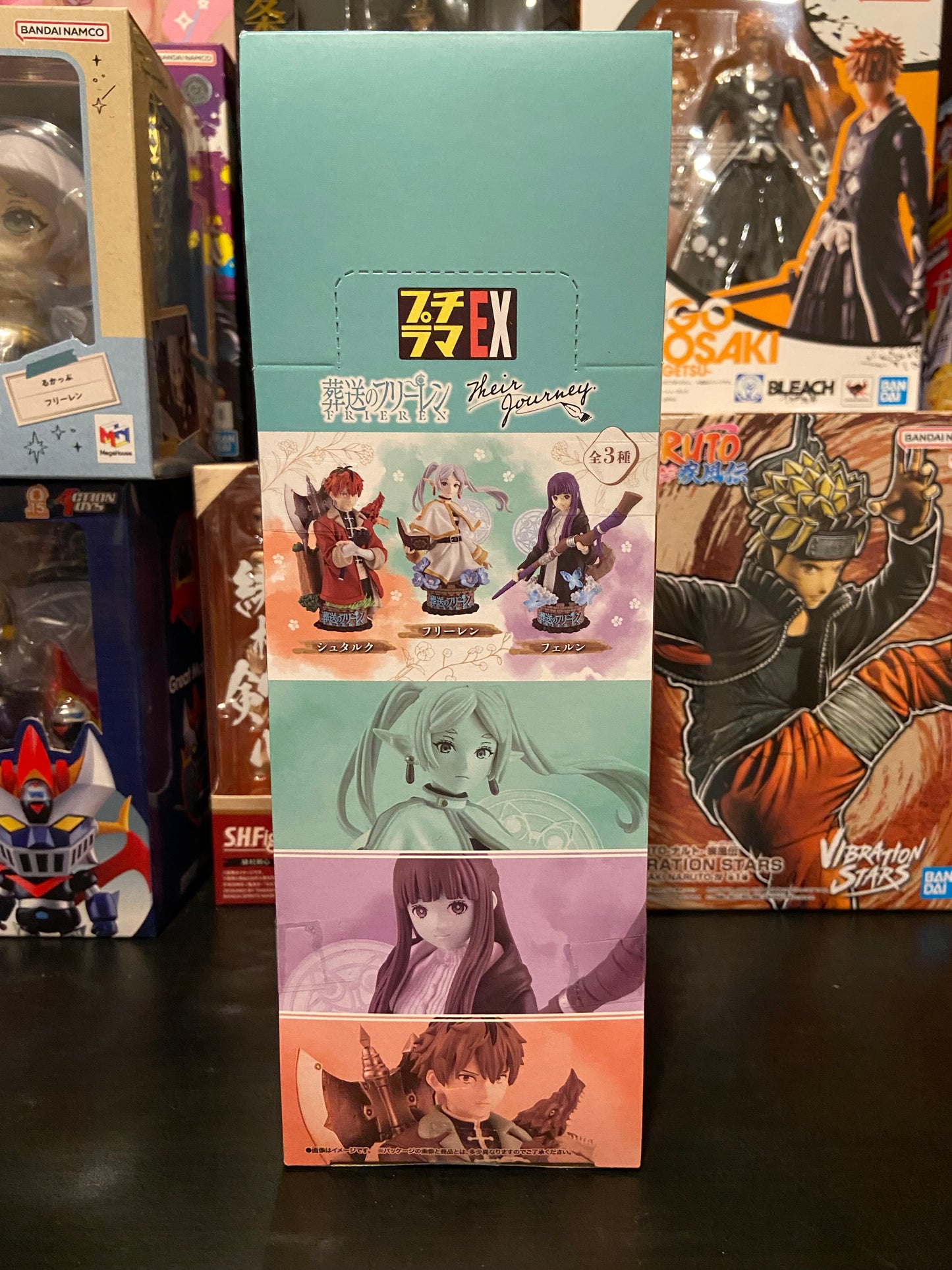 MegaHouse Puchirama EX Frieren Beyond Journey's End 3 Pack BOX Set