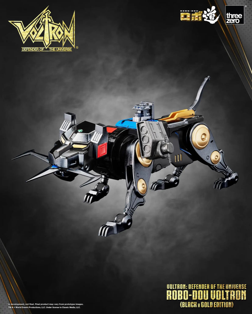 Voltron Black and Gold Edition by Threezero