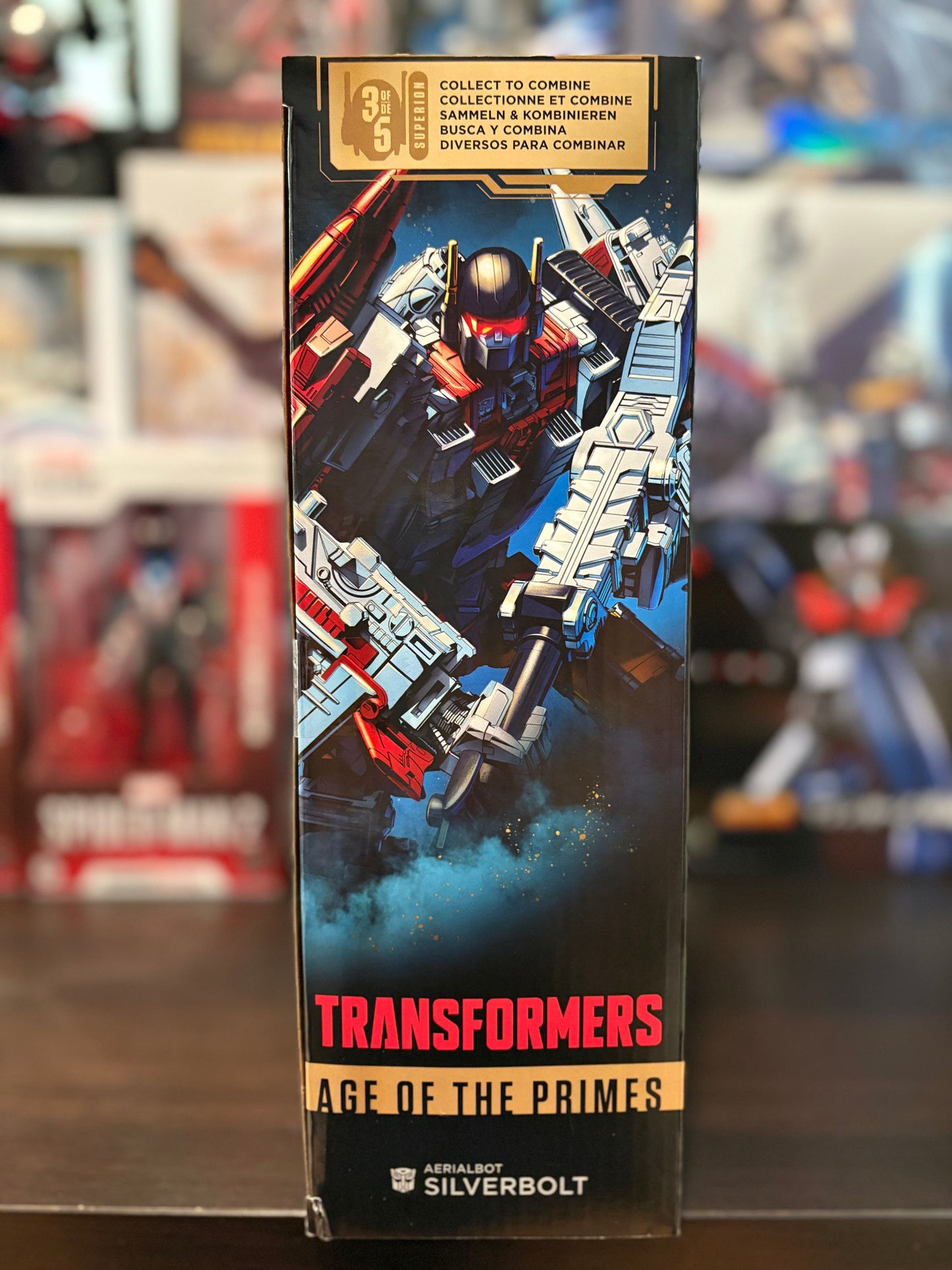 Transformers Age of the Primes Commander Class Aerialbot Silverbolt by Hasbro