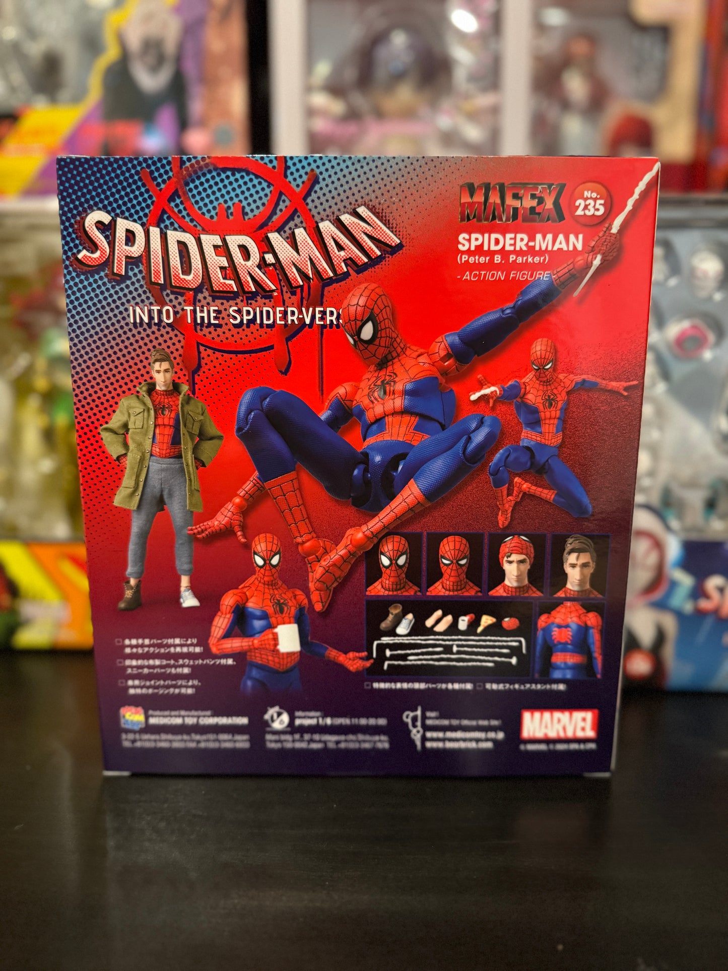 MAFEX No. 235 Spider-Man Peter B Parker Renewal Medicom