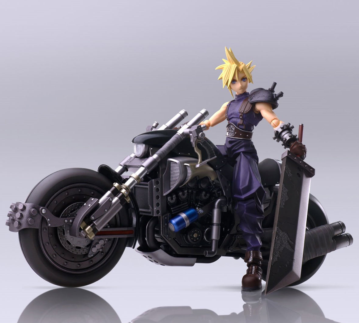Final Fantasy VII Hardy-Daytona Bring Arts Action Figure Accessory by Square-Enix