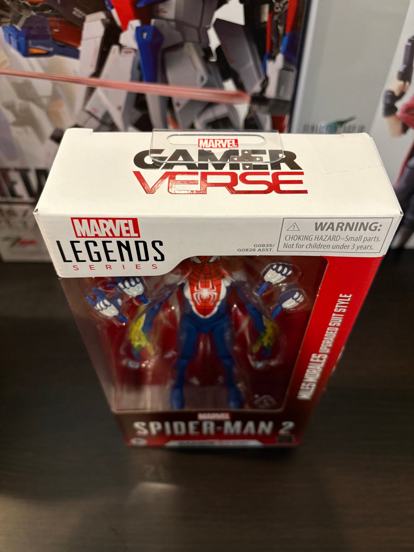 Marvel Legends Spider-Man 2 Gamerverse Miles Morales Upgraded Suit by Hasbro