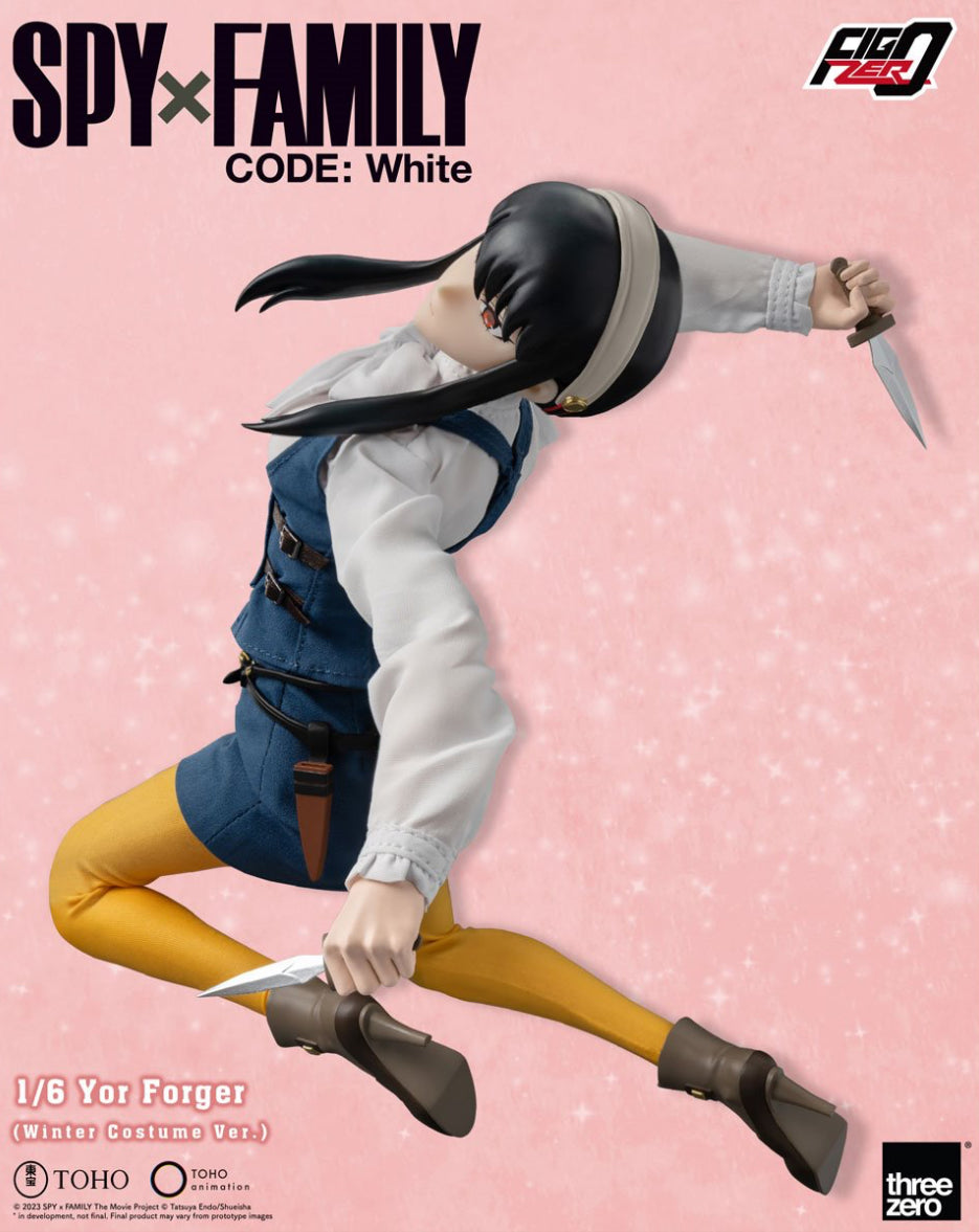 Spy x Family Code: White Yor Forger Winter Costume Version 1:6 Scale FigZero by
Threezero