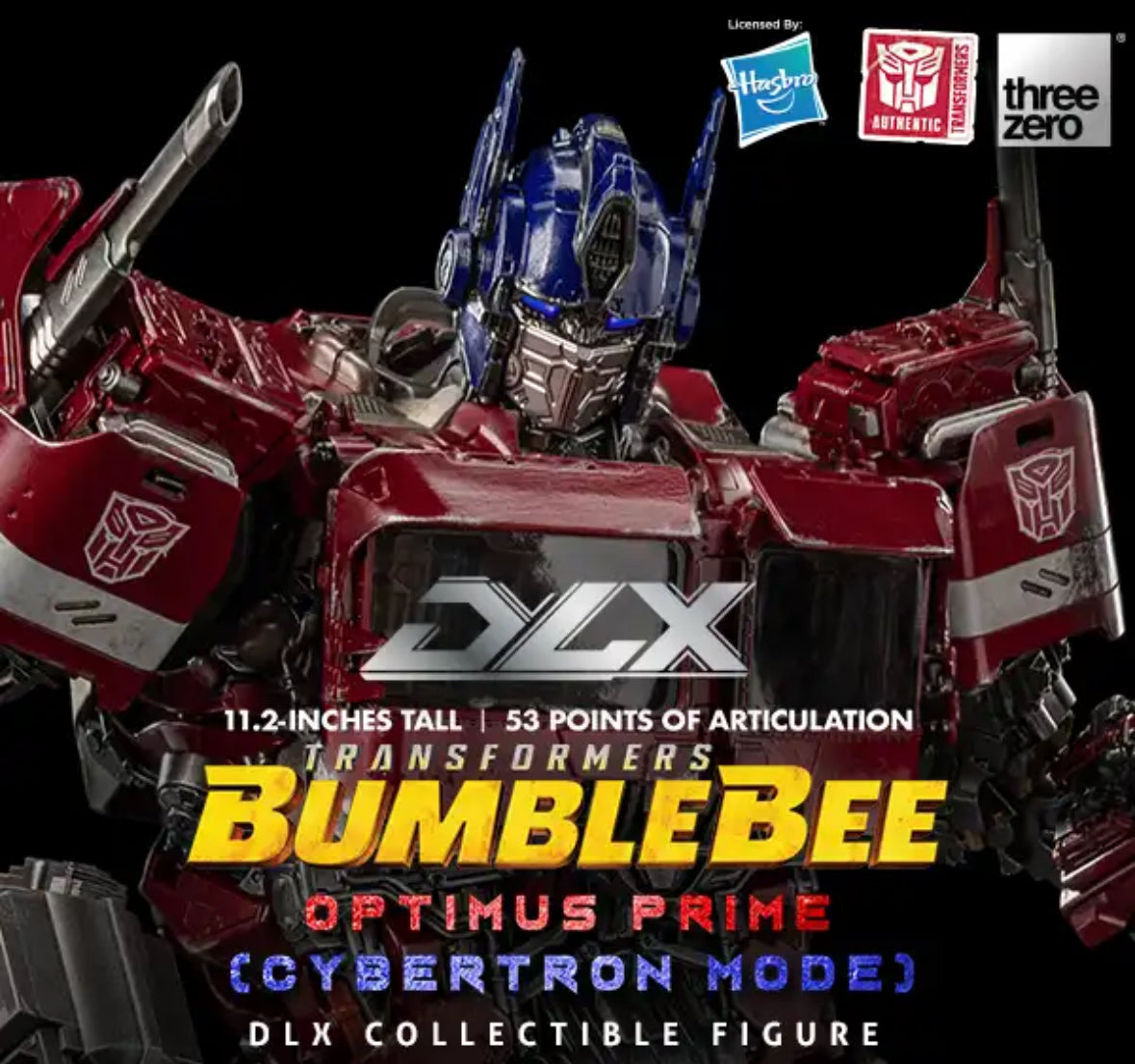 Transformers: Bumblebee Optimus Prime Cybertron Mode DLX by Threezero