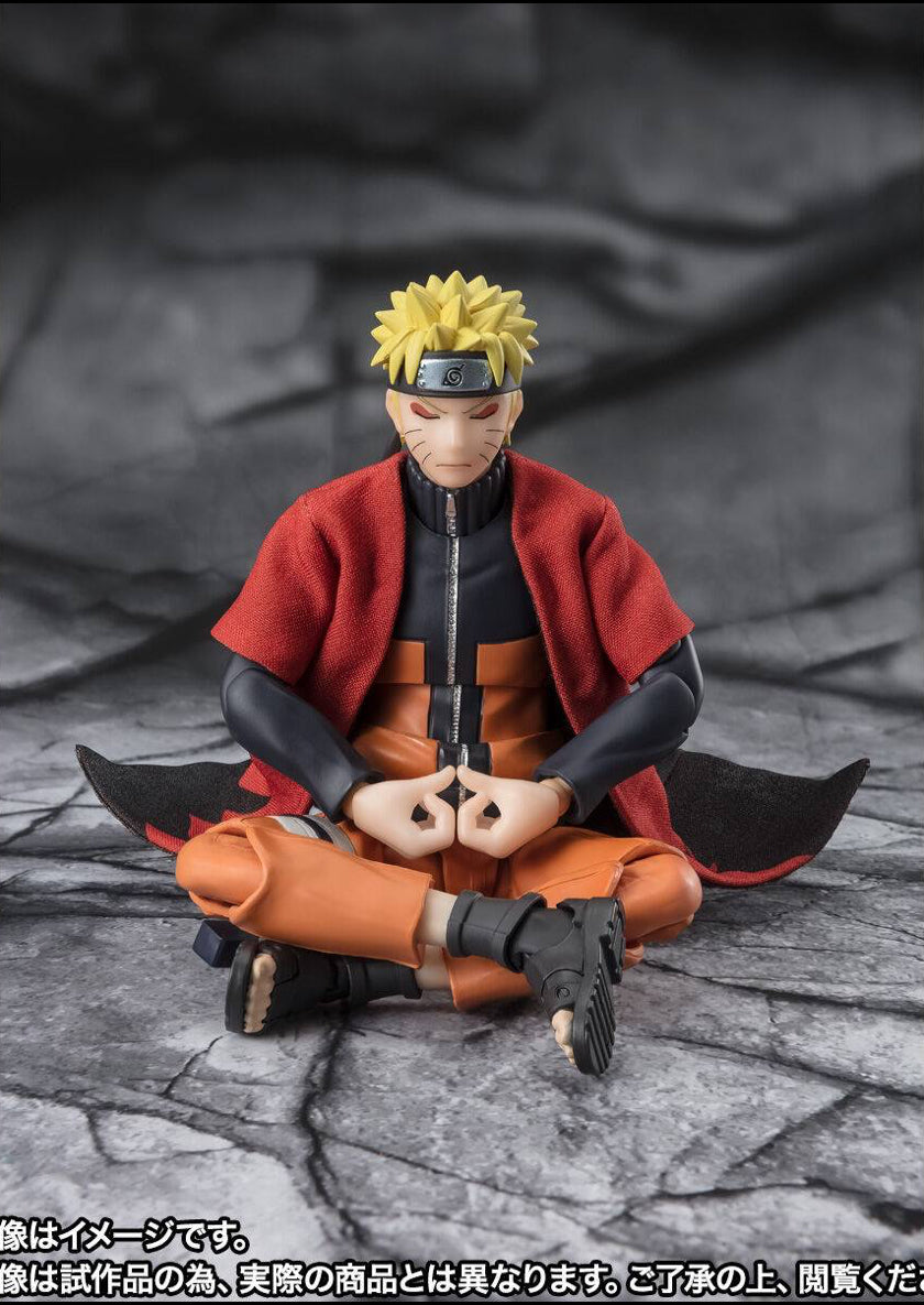 S.H. FIGUARTS NARUTO UZUMAKI SAGE MODE -SAVIOR OF KONOHA-