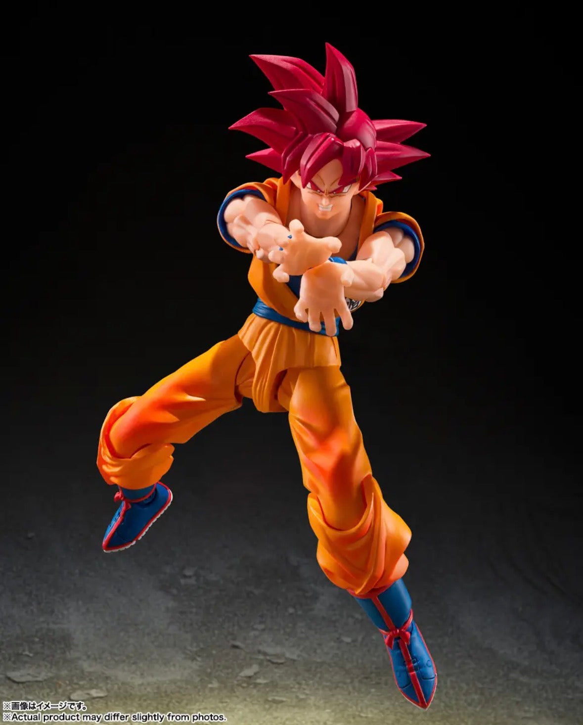 (Arriving soon!) S.H.Figuarts Super Saiyan God Son Goku God Aura by Bandai Tamashii Nations
