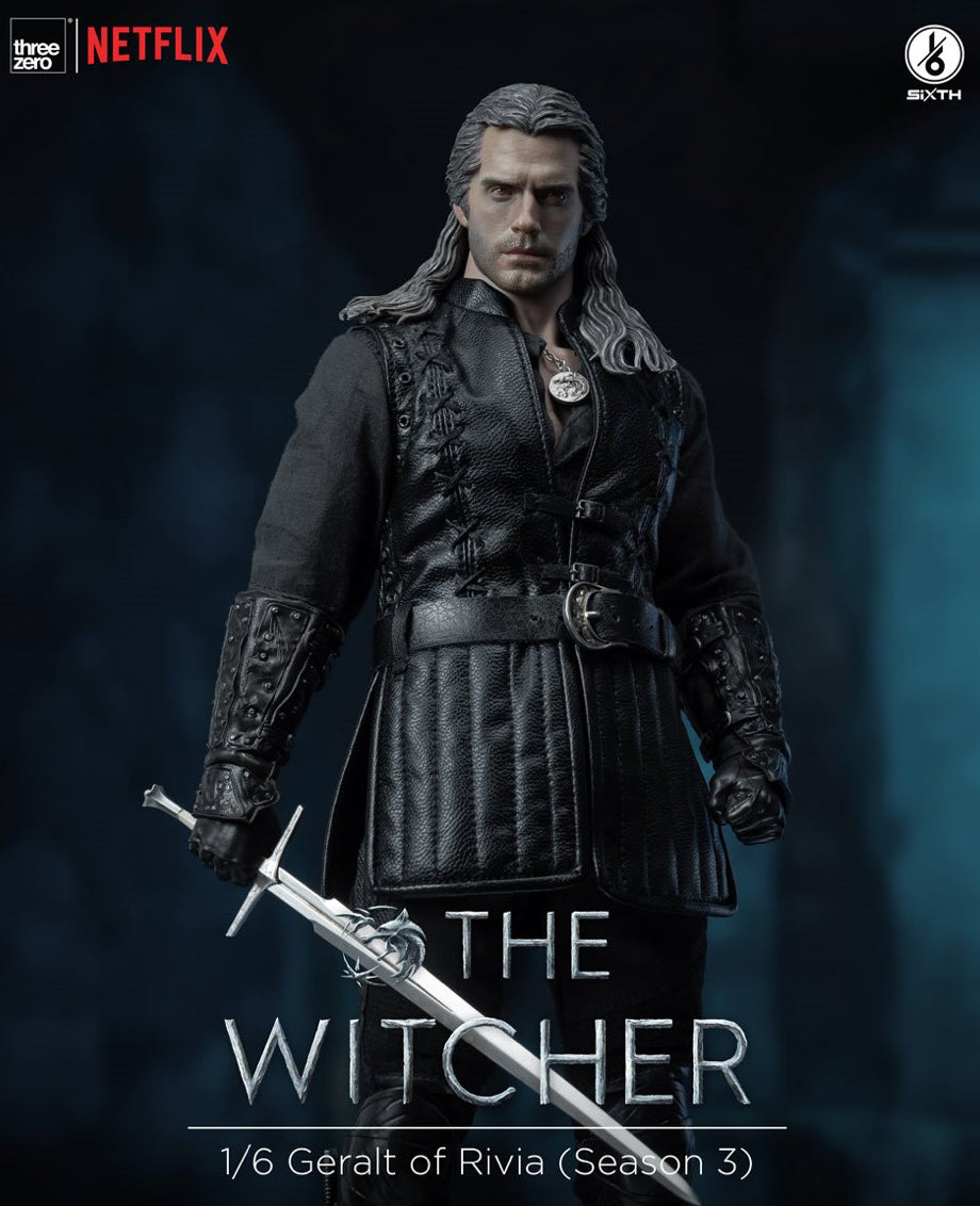 The Witcher Geralt of Rivia Season 3 by Threezero 1/6 Scale Action Figure