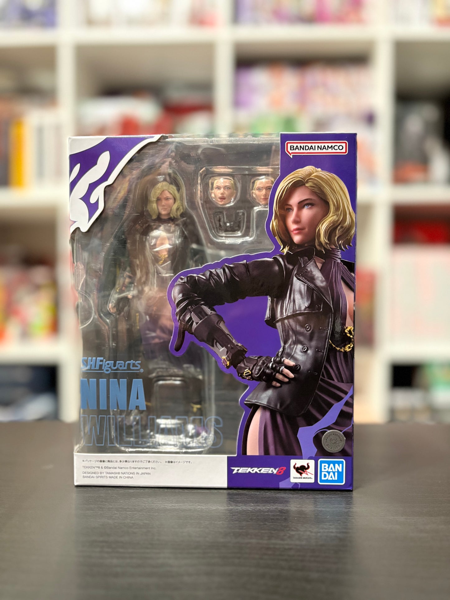 Tekken 8 S.H.Figuarts Nina Williams Tamashii Nations
