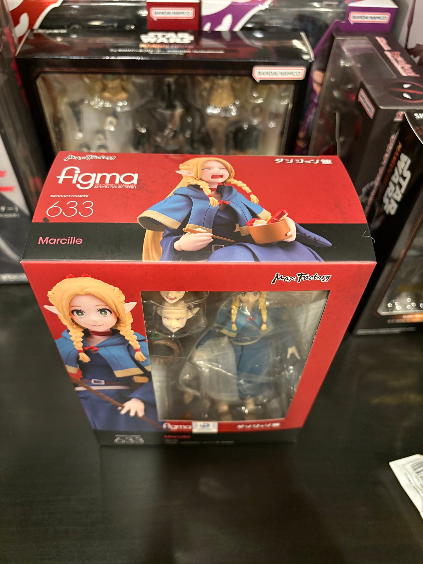 Figma Marcille No.633 w/ bonus faceplate Delicious in Dungeon