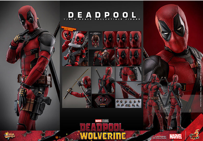 Hot toys Deadpool (Deadpool & Wolverine) 1/6 scale STANDARD ver.