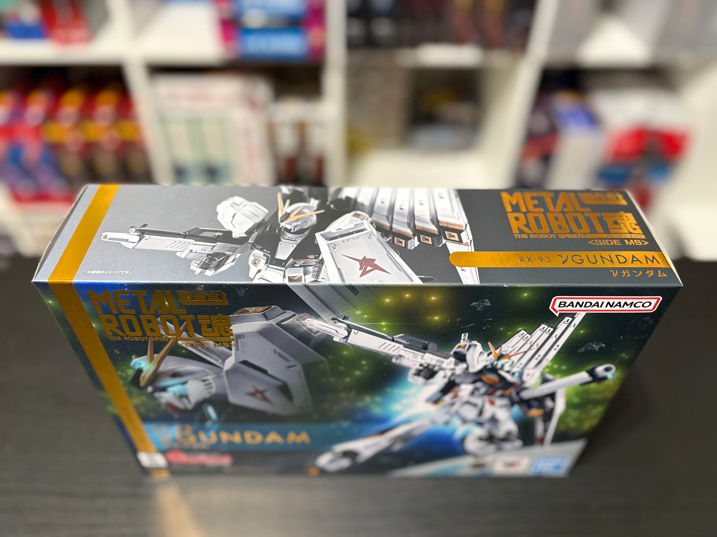 Metal Robot Spirits Nu Gundam Side MS Mobile Suit Gundam: Char's Counterattack Action Figure Bandai Tamashii Nations