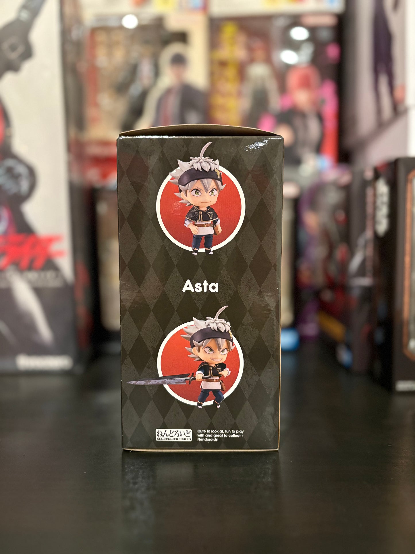Nendoroid No. 2659 Asta w/Bonus Round Base Black Clover