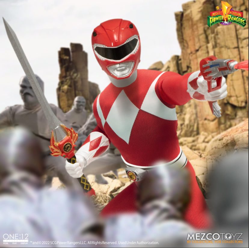 Mezco Toyz One:12 Collective Mighty Morphin' Power Rangers Deluxe Boxed Set