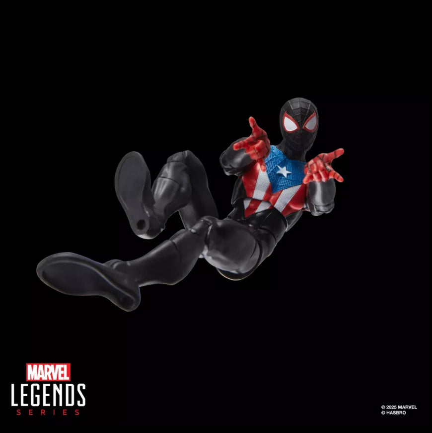 Spider-Man 2 Marvel Legends Gamerverse Miles Morales Boricua Suit by Hasbro