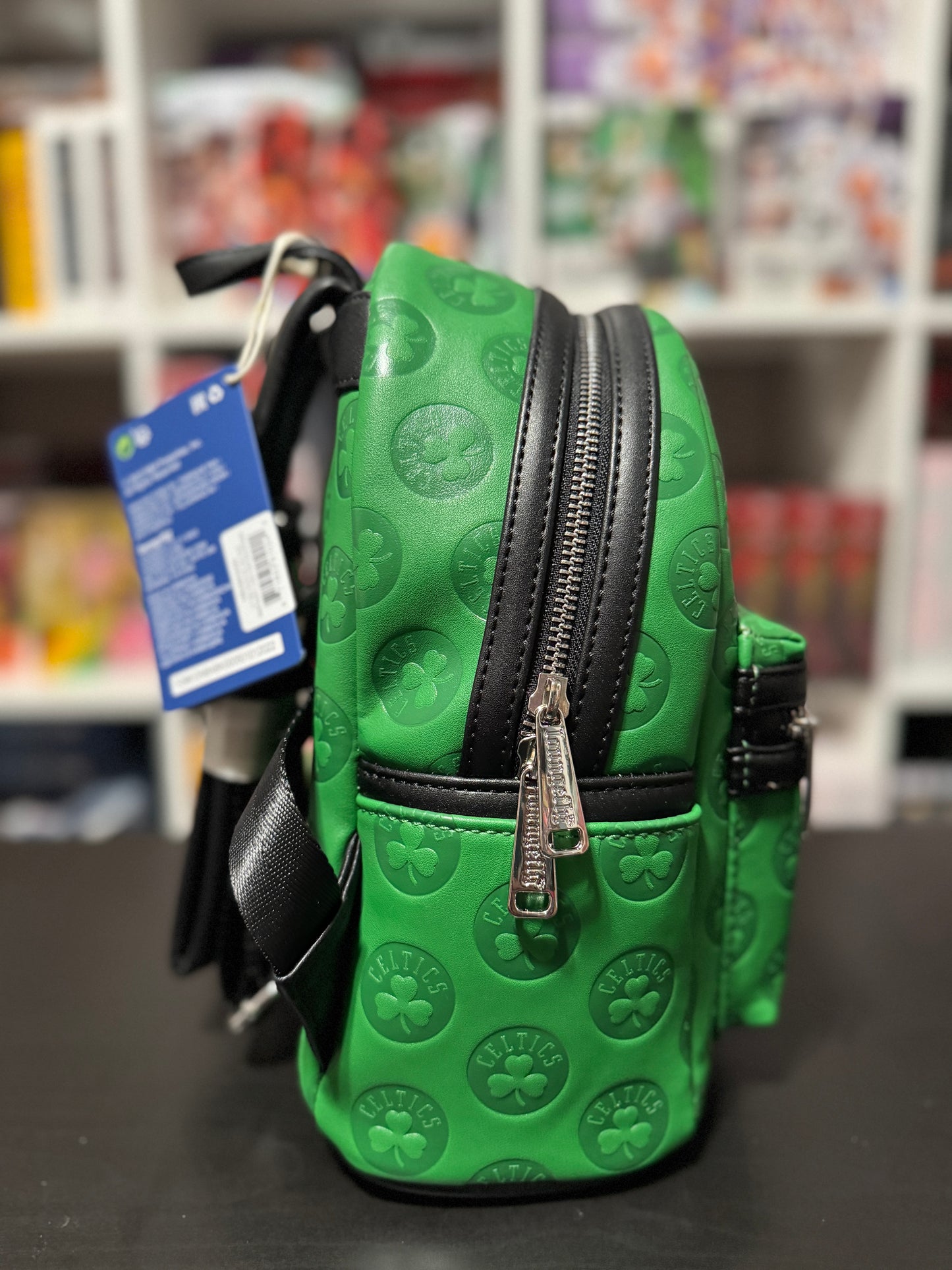 NBA Boston Celtics Debossed Logo Mini Sports Backpack by Loungefly