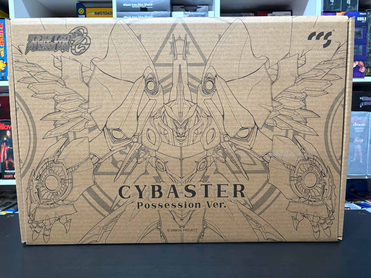 MORTAL MIND Super Robot Taisen Series OG Cybuster (Spirit Possession Ver.) Alloy Movable Figure by CCSTOYS