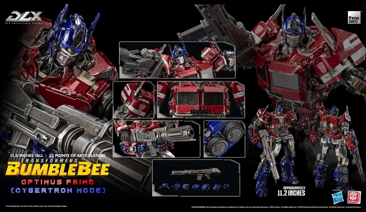 Transformers: Bumblebee Optimus Prime Cybertron Mode DLX by Threezero