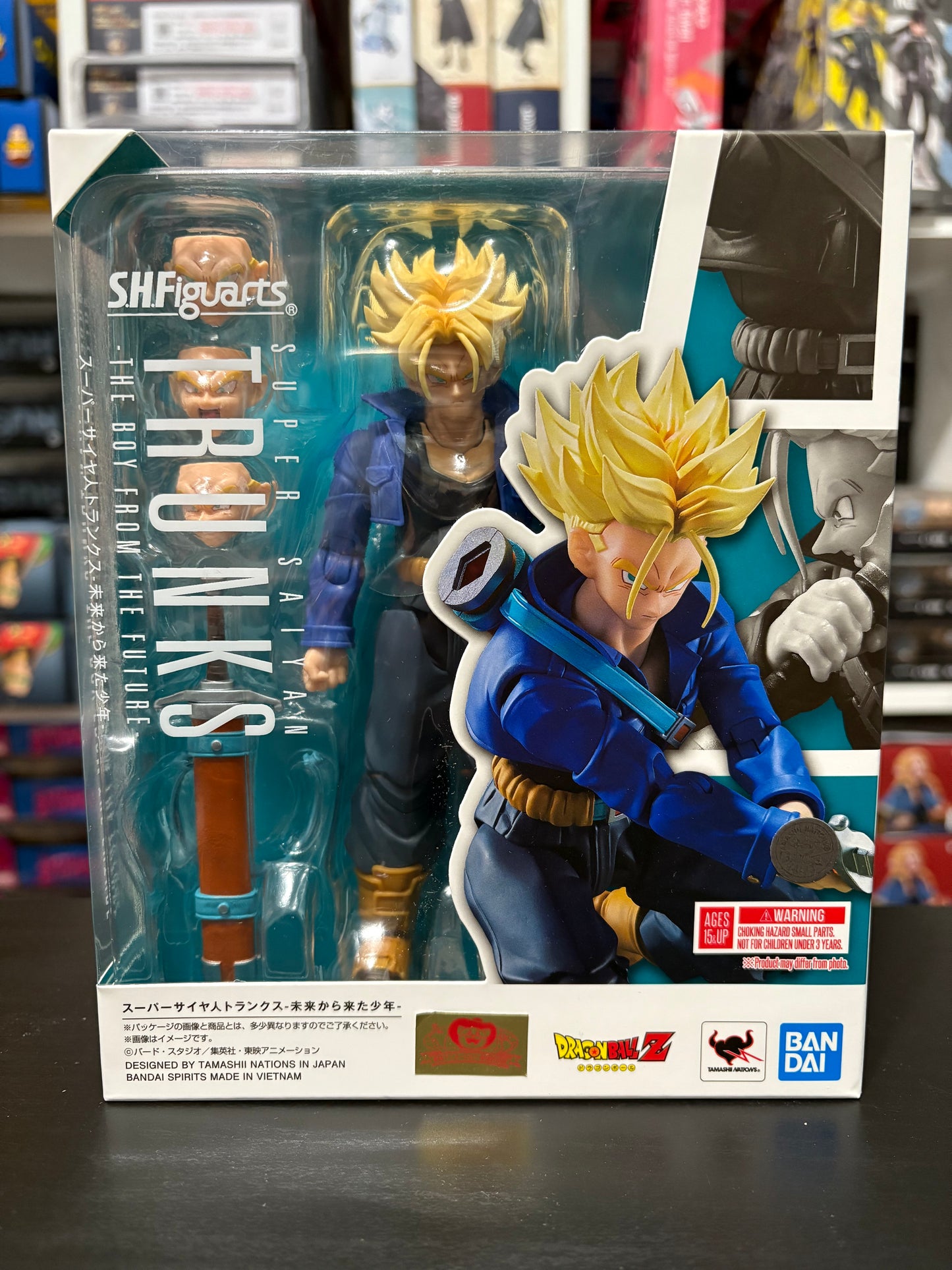 S.H.Figuarts Super Saiyan Trunks The Boy From The Future by Bandai Tamashii Nations
