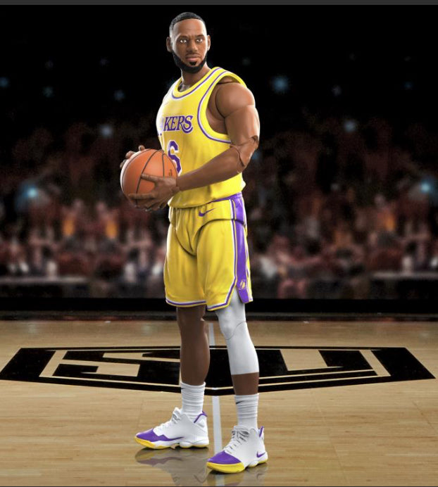 NBA Starting Lineup Series 1 LeBron James (L.A. Lakers)