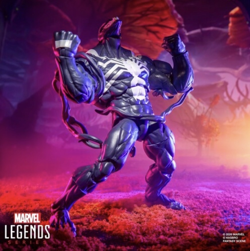 Marvel Rivals Venom & Jeff the Land Shark - Marvel Legends Action Figure 2-Pack by Hasbro