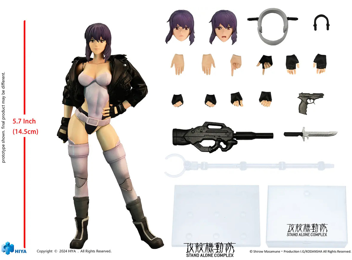 1/12 Exquisite Super Series Ghost in the Shell: Stand Alone Complex Motoko Kusanagi
by Hiya Toys