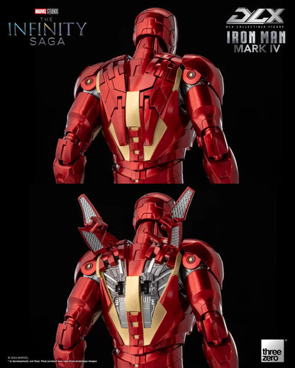 The Infinity Saga DLX Iron Man Mark IV Marvel 1/12 Scale by ThreeZero
