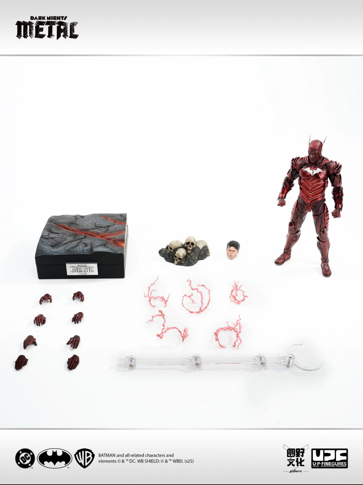 (Arriving soon!) Dark Nights Metal The Red Death 1/12 Action Figure by U-P-Finegures (LPZZ)