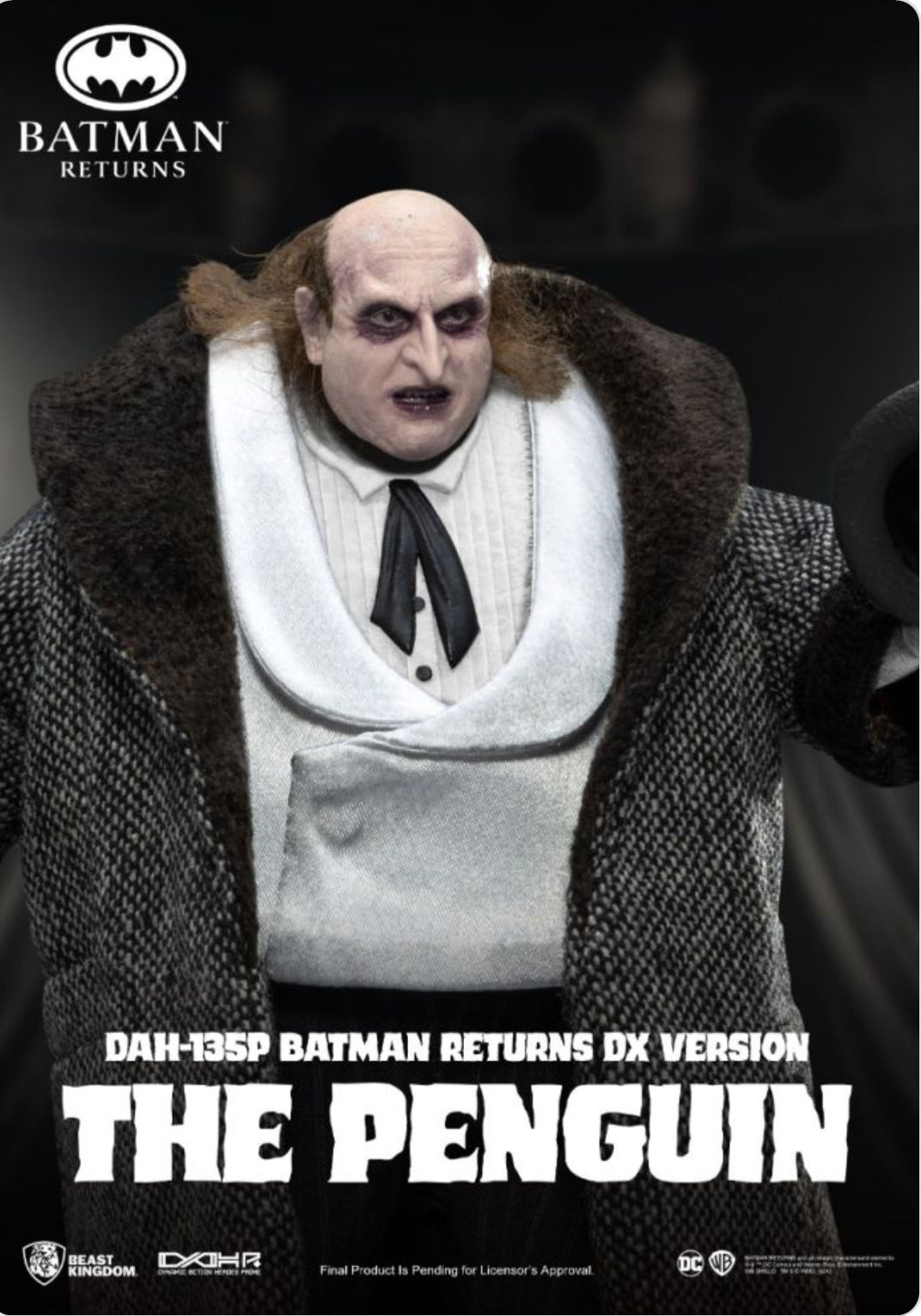 Batman Returns The Penguin Dynamic Action Figure Deluxe Version by Beast Kingdom
