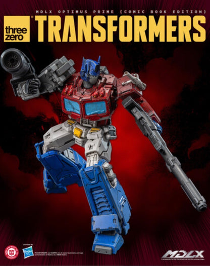MDLX Optimus Prime Transformers Comic Book Edition 7" Action Figure by Threezero